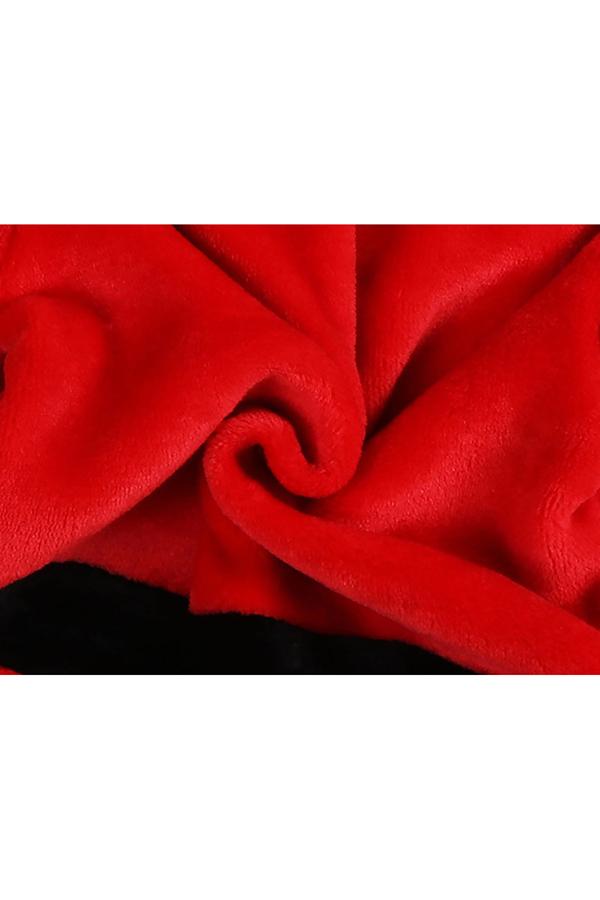Cute Infant Kids Boys Hooded Jumpsuit Christmas Santa Claus Costume Red-yoyobikini