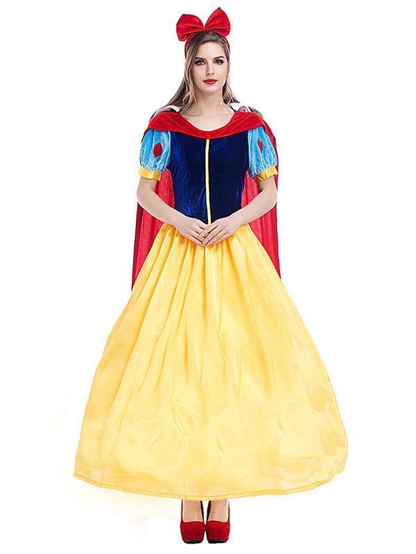 Snow White Princess Fancy Dress Halloween Costume-yoyobikini