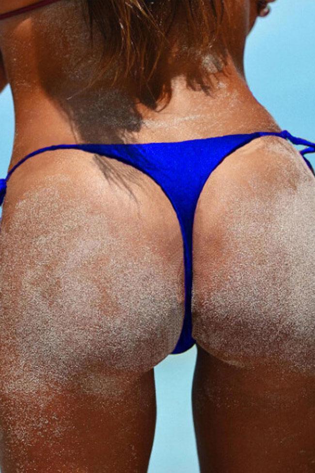 Mix and Match Tie Side String Thong Brazilian Bikini Bottom-yoyobikini