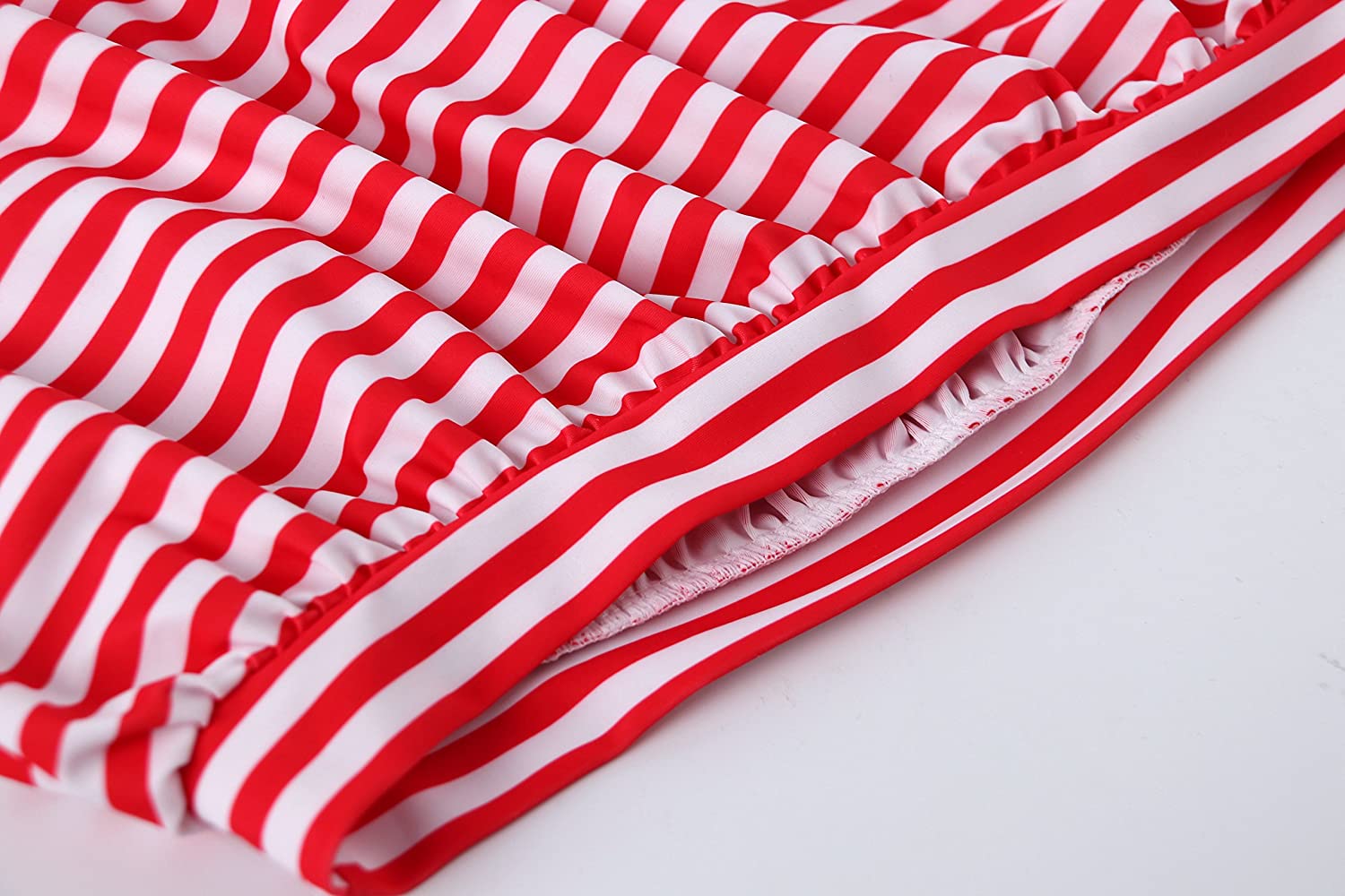 Push Up Padded American Flag Womens Stripes Tankini-yoyobikini