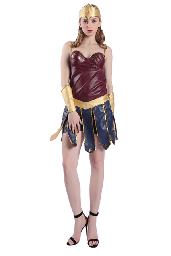 Sexy Justice League Wonder Woman Cosplay Halloween Costume Ruby-yoyobikini