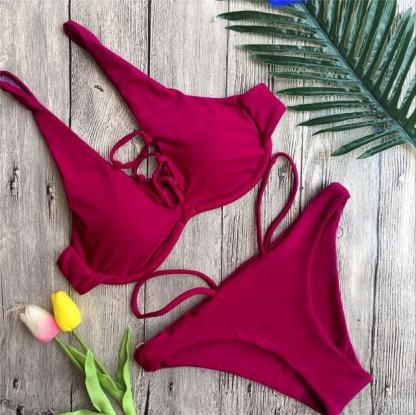 Exotic Strings Bikini Set