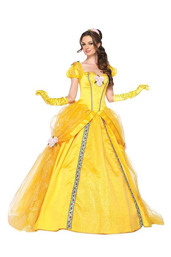 Adult Beauty And The Beast Princess Belle Costume