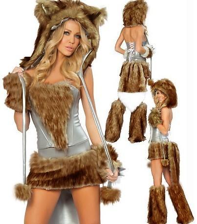 Halloween  Sexy Wolf Costume-yoyobikini