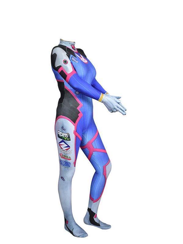 Cosplay Overwatch D.Va Hana Song Family Costume-yoyobikini