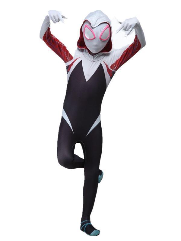 Spider Gwen Cosplay Costume Family Halloween Costumes-yoyobikini