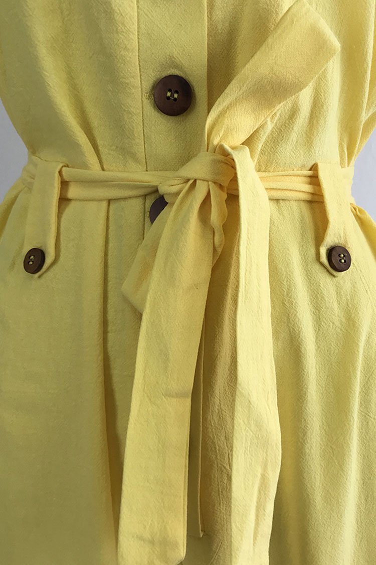 Belted Sleeved Cargo Jumpsuits-yoyobikini