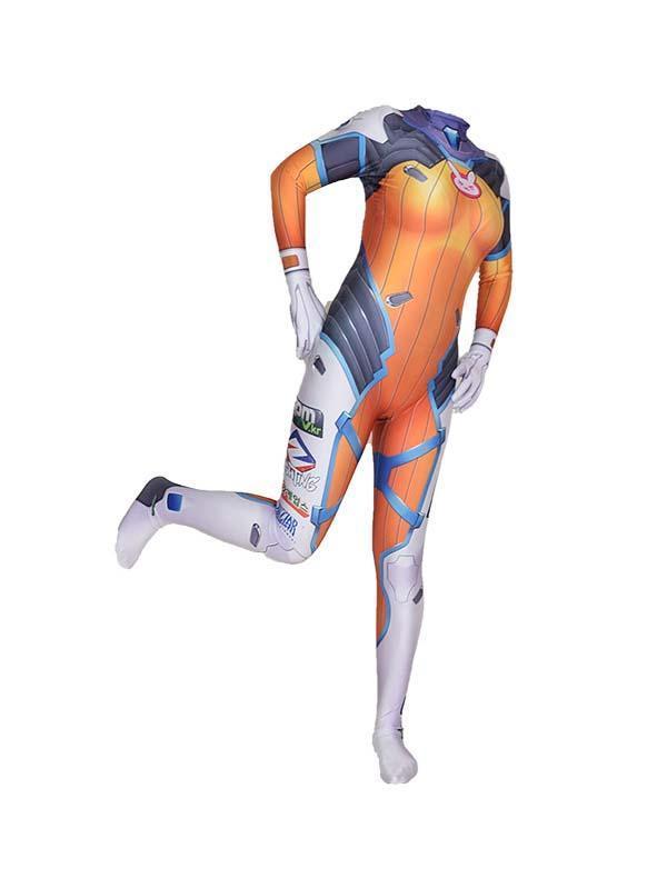 Cosplay Overwatch D.Va Hana Song Family Costume-yoyobikini