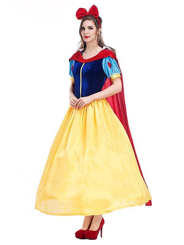 Snow White Princess Fancy Dress Halloween Costume-yoyobikini