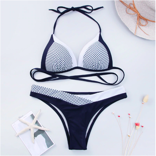 Elegant Brazilian Swimsuit Bikini Set-yoyobikini