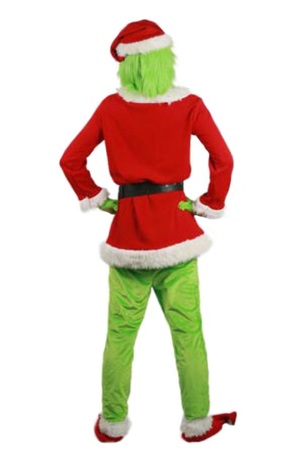 Adult Deluxe Grinch Santa Costume-yoyobikini