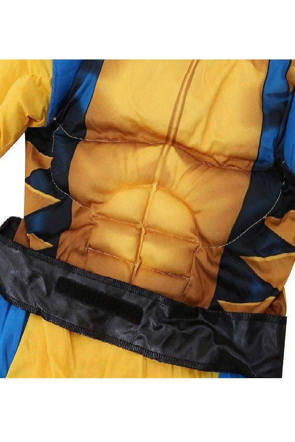Halloween Deluxe Boys Wolverine Costume-Pinkami