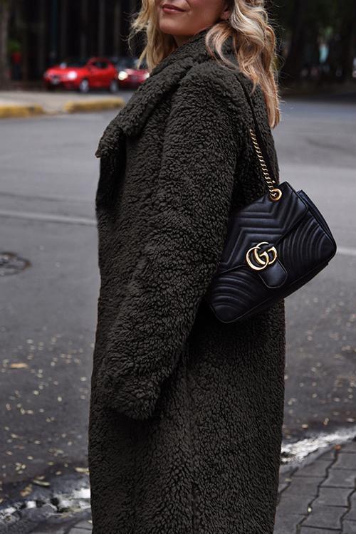 Casual Lapel Pocket Long Coat-Pinkami