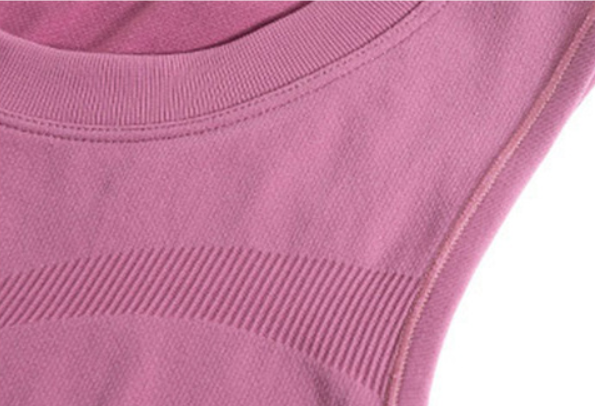 Round Neck Tank Top-Pinkami