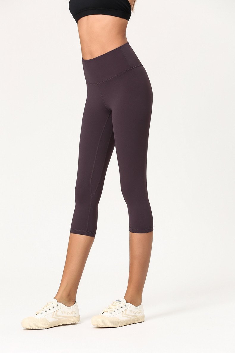 High Waist Ultra Soft Capri Leggings-Pinkami
