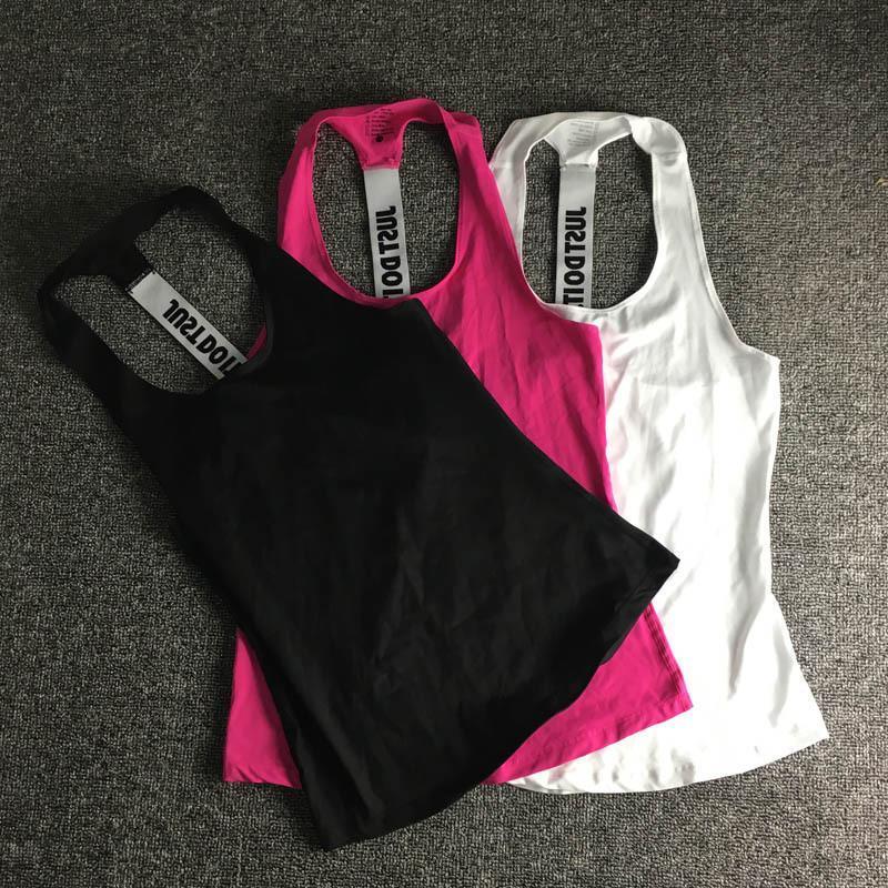 Fitness tank - Just do it - quick dry - 7 colors-Pinkami