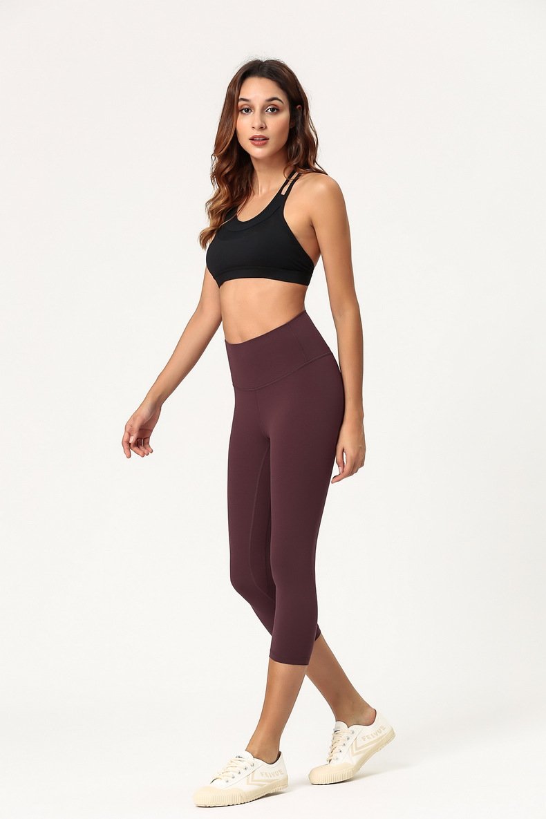 High Waist Ultra Soft Capri Leggings-Pinkami