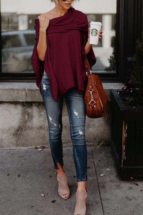 Lrregular Hem Strapless T-shirts-Pinkami