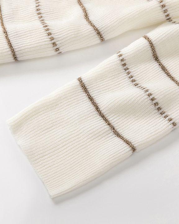 Striped Drop Shoulder Sweater