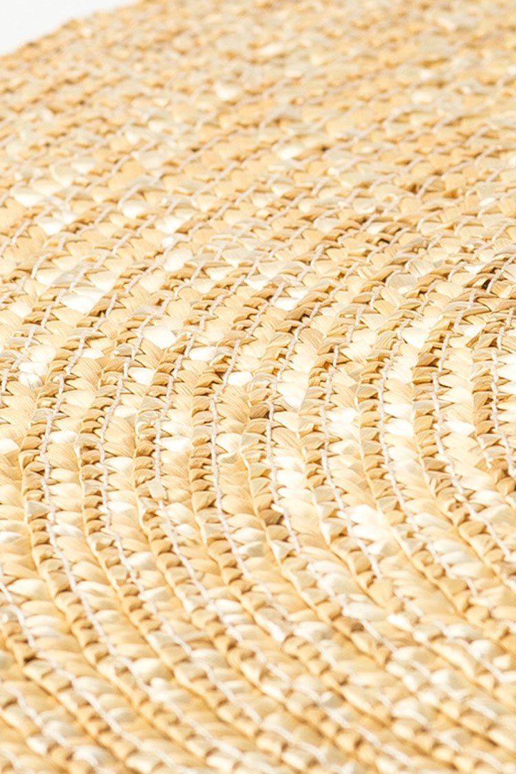 Basic Wide Brim Beach Straw Sun Hat