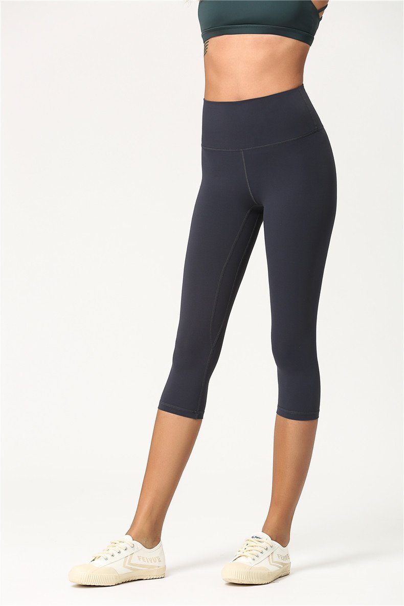 High Waist Ultra Soft Capri Leggings-Pinkami