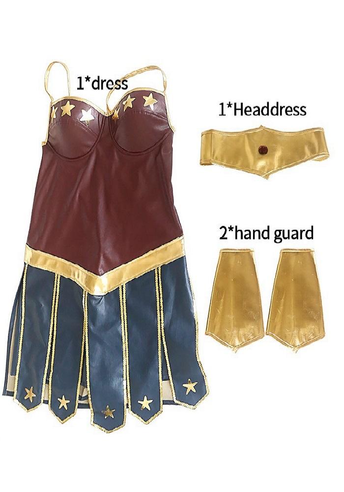 Womens Wonder Woman Halloween Costume All Sizes