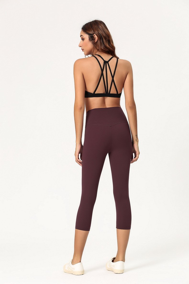 High Waist Ultra Soft Capri Leggings-Pinkami