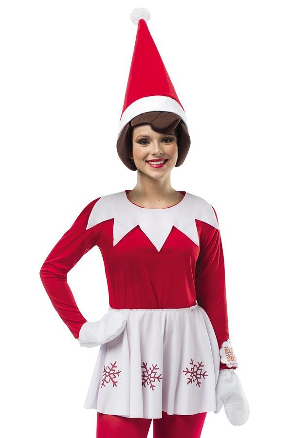 Elf On The Shelf Costume Christmas All-size Family Costume-Pinkami