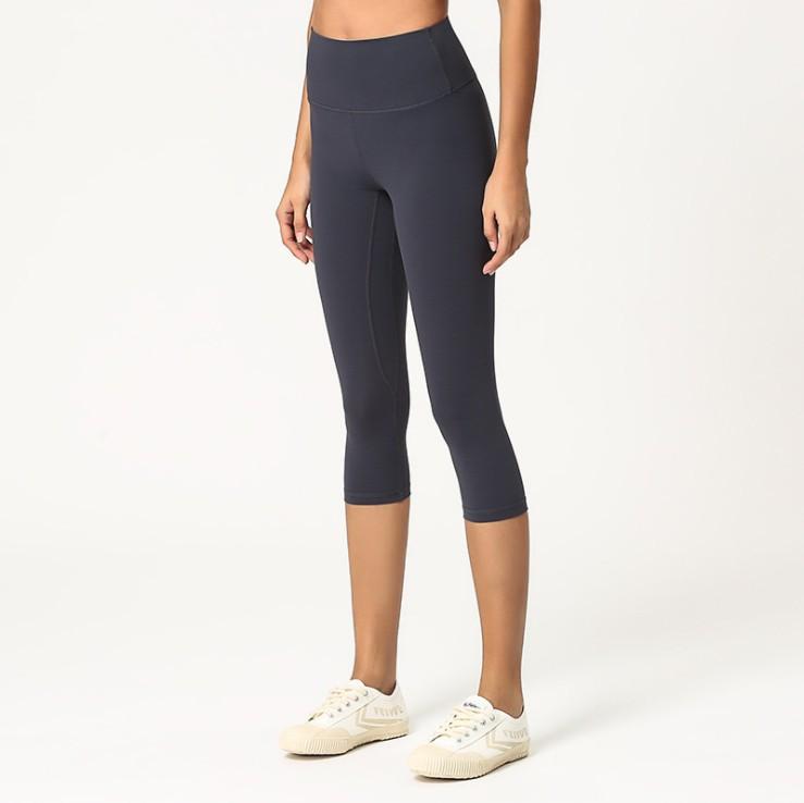 High Waist Ultra Soft Capri Leggings-Pinkami