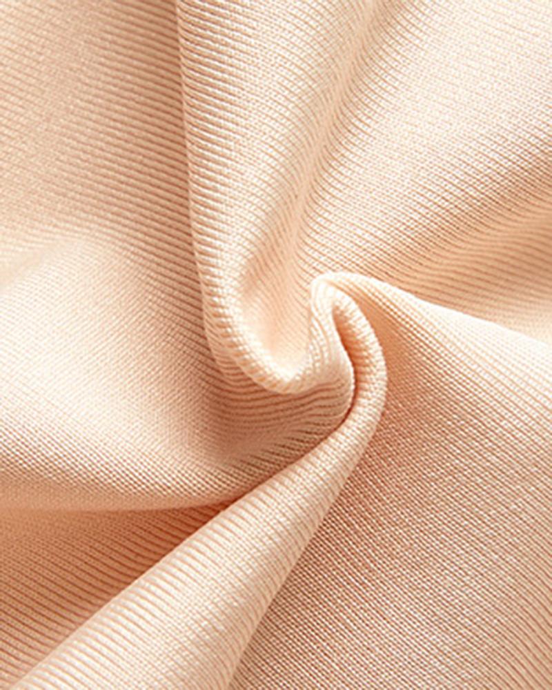 Floral Lace Butt Lifting High Waist Shapewear Shorts-Pinkami