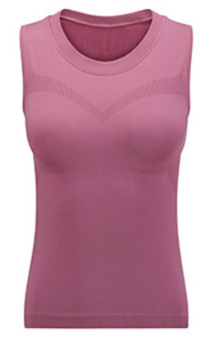 Round Neck Tank Top-Pinkami