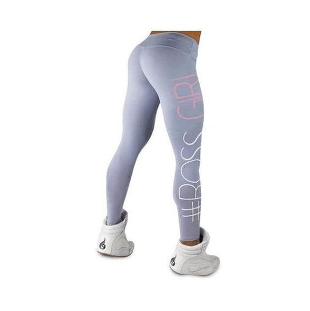 Fitness workout leggings - #Boss girl - 4 colors-Pinkami