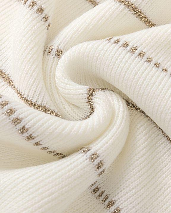 Striped Drop Shoulder Sweater