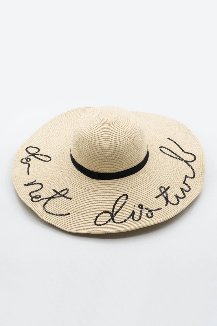 Beach Sequins Sun Hat-Pinkami