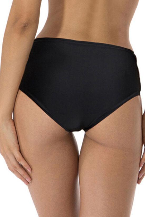 Crisscross Strappy High Waist Bikini Bottom