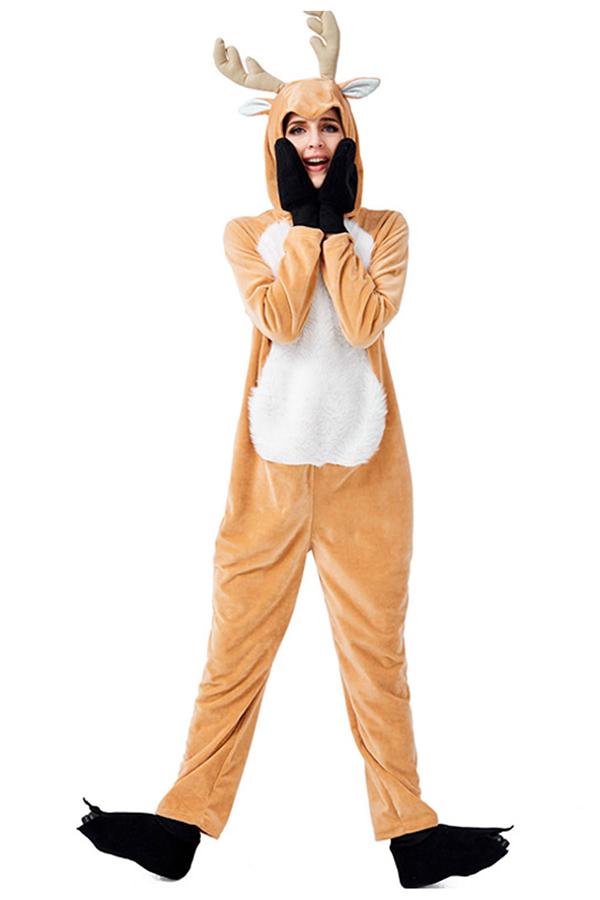 Christmas Womens Reindeer Costume-Pinkami