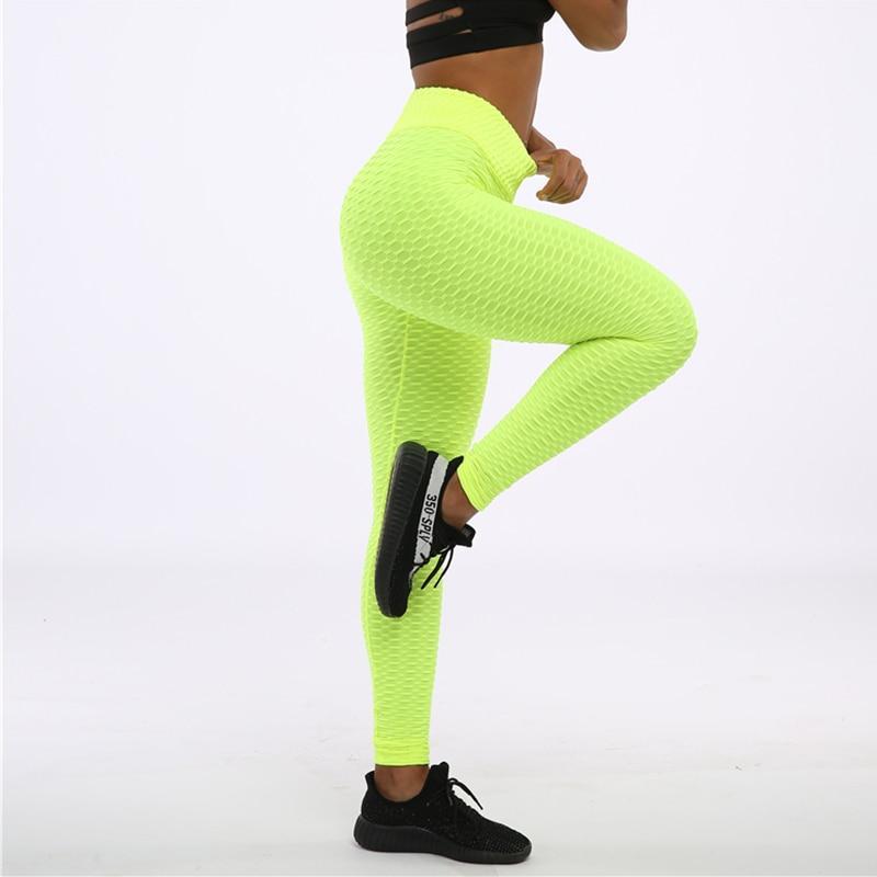 Fitness workout leggings - Roxy - Scrunch back - Squat proof - Seamless - 6 colors-Pinkami