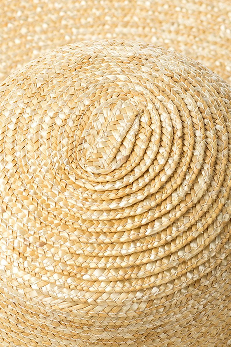 Basic Wide Brim Beach Straw Sun Hat