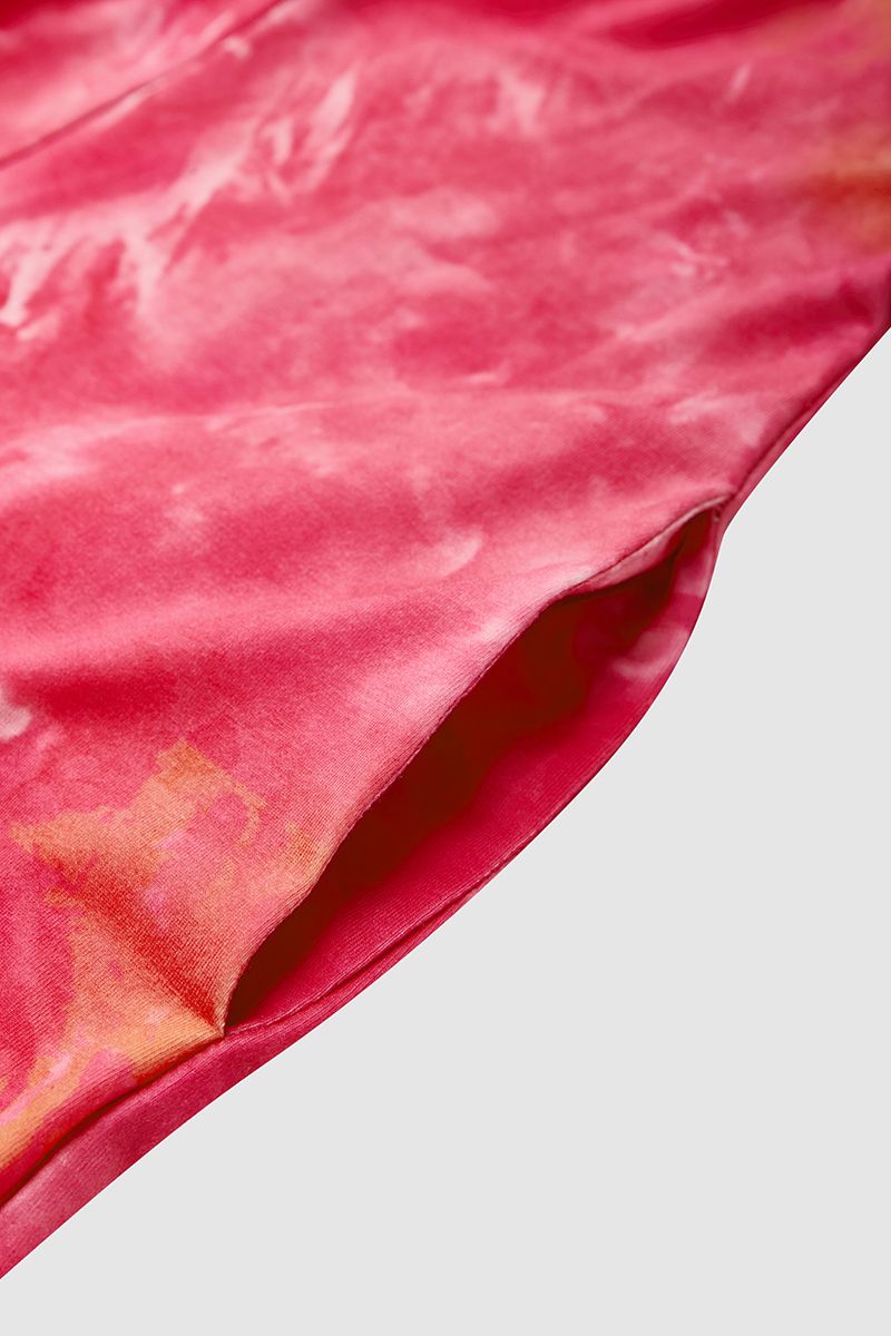 Tie Dye Slant Pocket Cami Jumpsuit