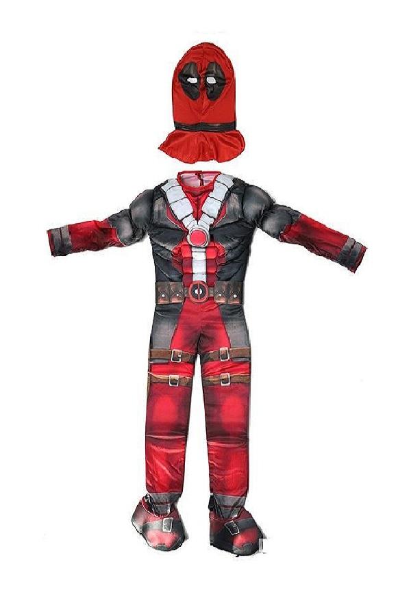 Halloween Boys Deluxe Deadpool Costume for Kids