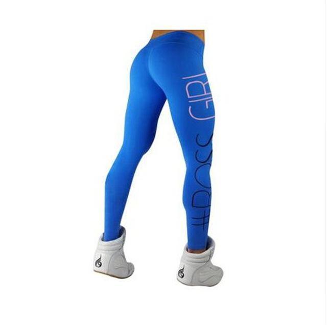 Fitness workout leggings - #Boss girl - 4 colors-Pinkami