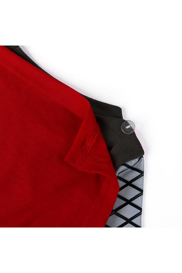 Crew Neck Long Sleeve Thor Halloween Kids Boys Pajama Gray-Pinkami