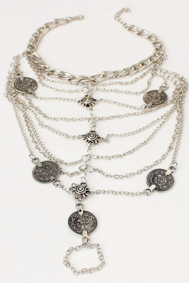 Vintage Anklet Chain-Pinkami
