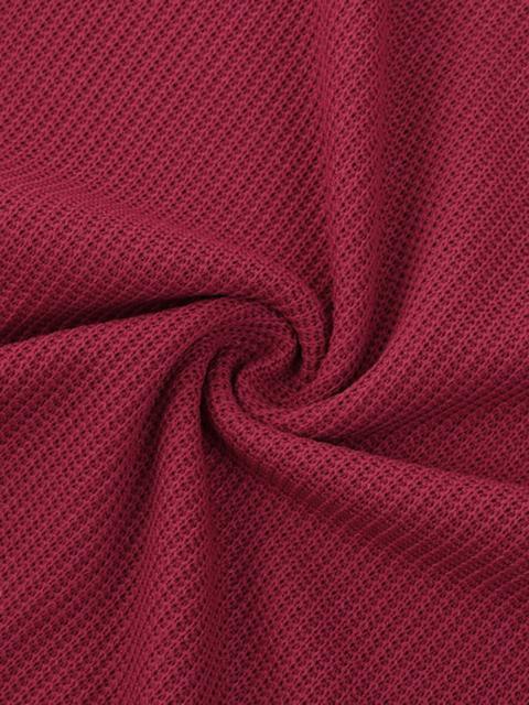 Solid Ribbed V-Neck Lightweight Sweaters-Pinkami