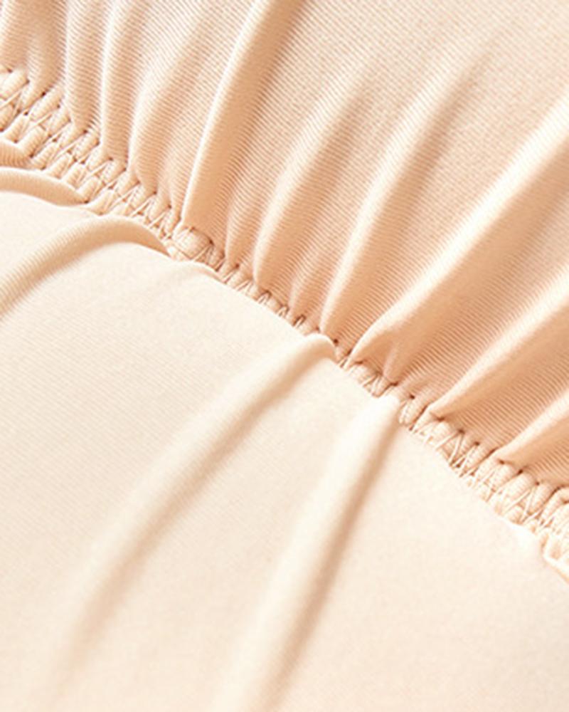 Floral Lace Butt Lifting High Waist Shapewear Shorts-Pinkami