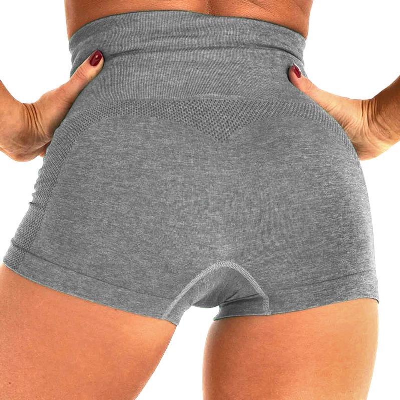 Fitness workout shorts - Sunshine - High waist - Seamless-Pinkami