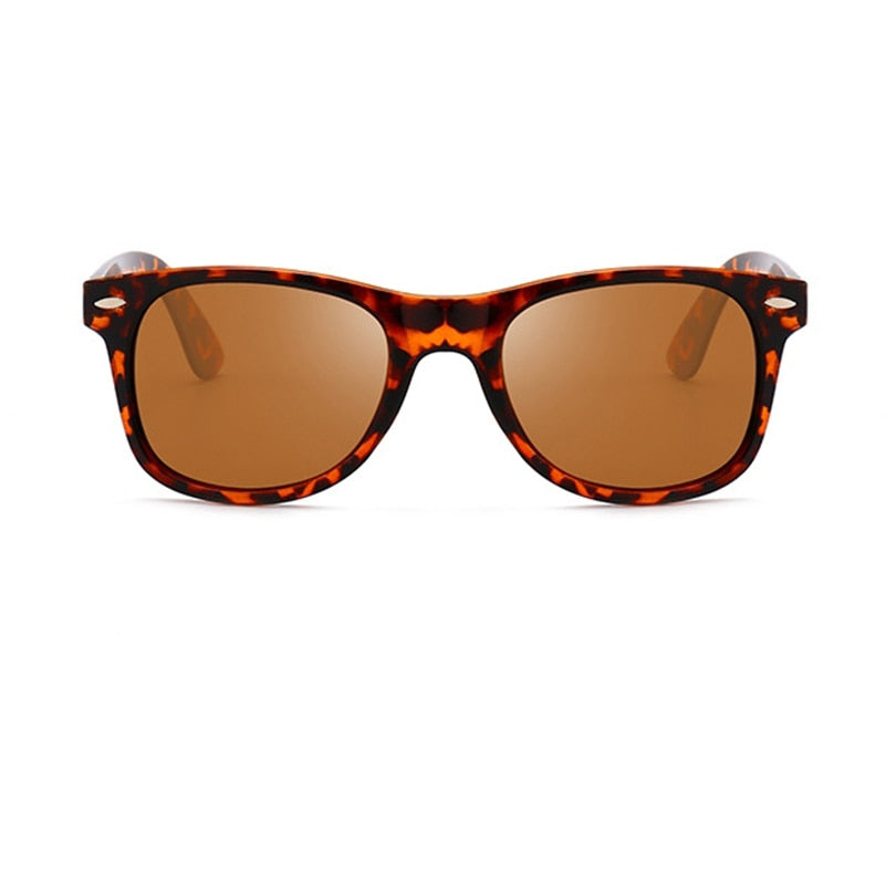 Classic Square Mirror Polarized Sunglasses