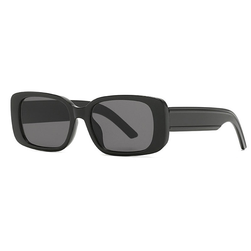 Frosted Frame Acrylic Square Sunglasses