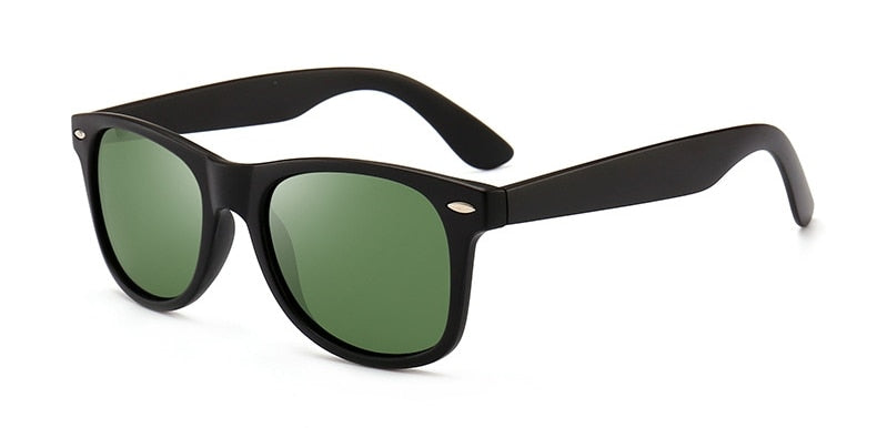 Classic Square Mirror Polarized Sunglasses