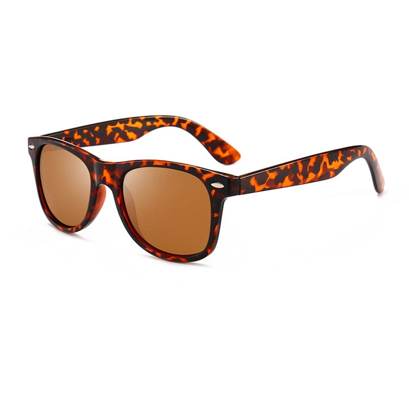 Classic Square Mirror Polarized Sunglasses